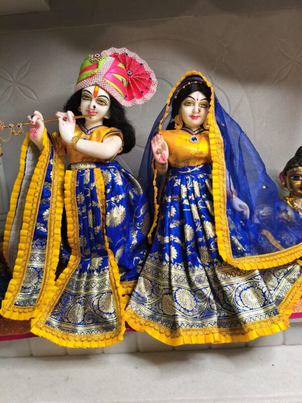 janmasthmi special radha krishna beautiful dress and dhoti combo set available size(7"-24")