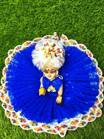 janmasthami special iaddu gopal ji,krishna,bal krishna dress with pagdi idol size(0-10)