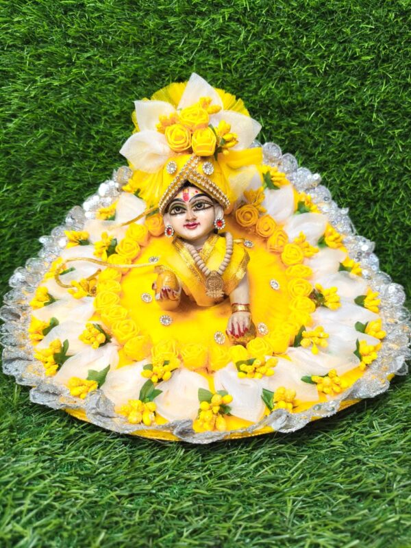 janmasthami special laddu gopal ji,krishna/bal krishna with pagdi idol size(0-10)